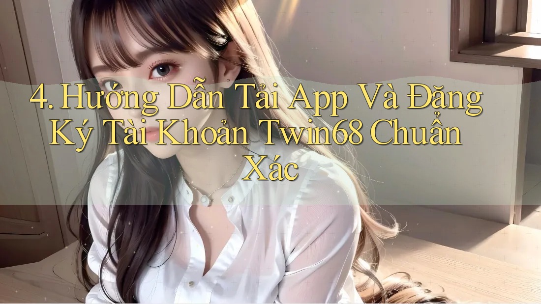 4. Hướng Dẫn Tải App Và Đăng Ký Tài Khoản Twin68 Chuẩn Xác 4. Hướng Dẫn Tải App Và Đăng Ký Tài Khoản Twin68 Chuẩn Xác