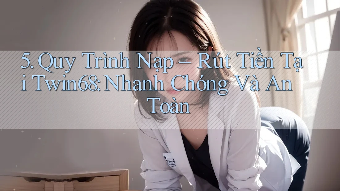 5. Quy Trình Nạp – Rút Tiền Tại Twin68: Nhanh Chóng Và An Toàn 5. Quy Trình Nạp – Rút Tiền Tại Twin68: Nhanh Chóng Và An Toàn