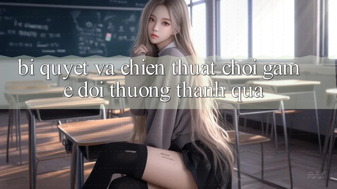 Bí quyết Và Chiến Thuật Chơi Game Đổi Thưởng Thành quả Bí quyết Và Chiến Thuật Chơi Game Đổi Thưởng Thành quả