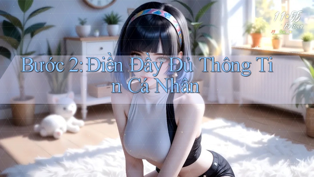 Bước 2: Điền Đầy Đủ Thông Tin Cá Nhân