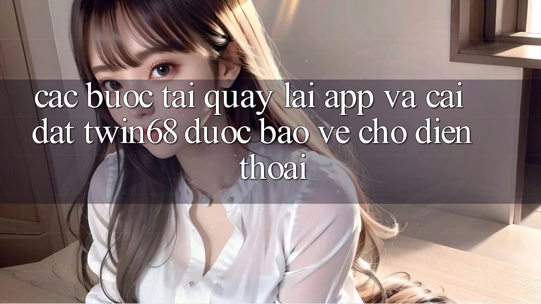 Các bước Tải quay lại App Và Cài Đặt twin68 Được bảo vệ Cho Điện Thoại Các bước Tải quay lại App Và Cài Đặt twin68 Được bảo vệ Cho Điện Thoại