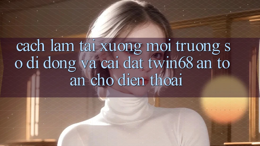 Cách làm Tải xuống Môi trường số di động Và Cài Đặt twin68 An Toàn Cho Điện Thoại Cách làm Tải xuống Môi trường số di động Và Cài Đặt twin68 An Toàn Cho Điện Thoại