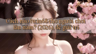 Cách nào twin68 cho người chơi lâu năm (2026), để giải trí