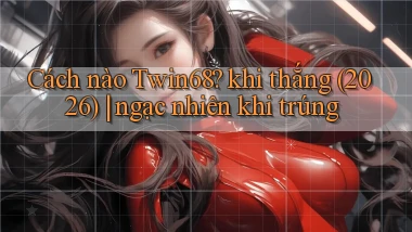 Cách nào Twin68 khi thắng (2026) ngạc nhiên khi trúng