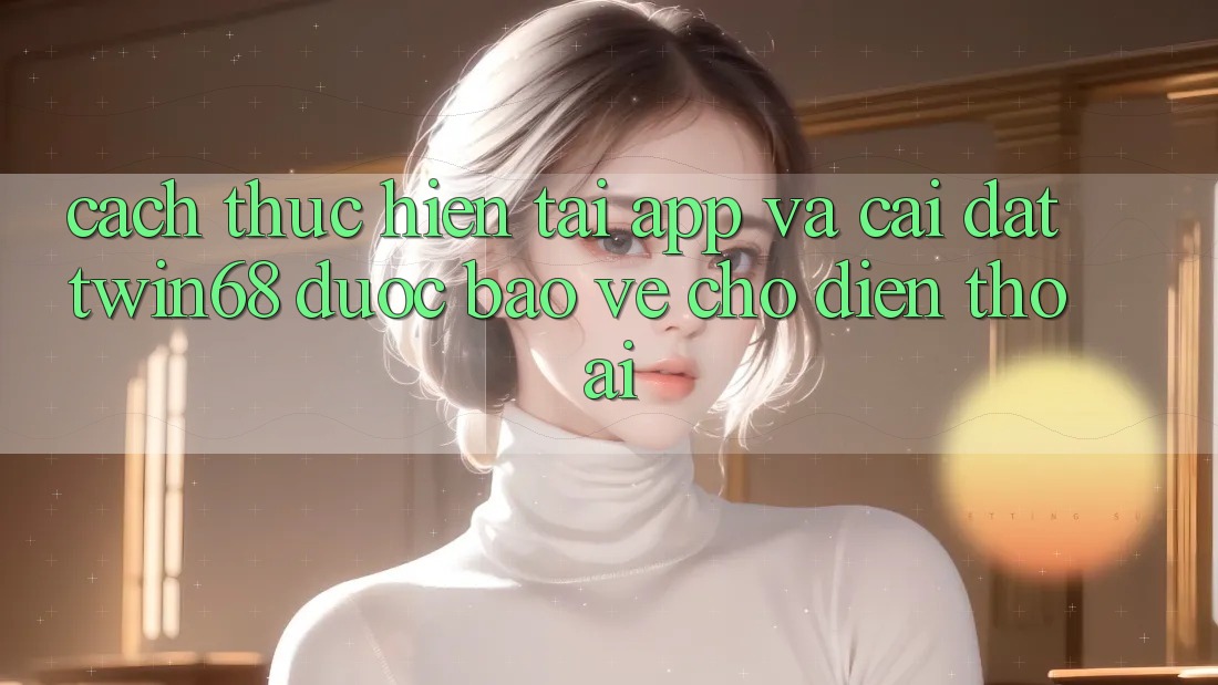 Cách thực hiện Tải App Và Cài Đặt twin68 Được bảo vệ Cho Điện Thoại