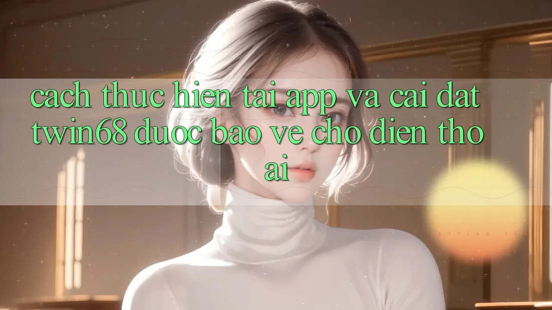 Cách thực hiện Tải App Và Cài Đặt twin68 Được bảo vệ Cho Điện Thoại Cách thực hiện Tải App Và Cài Đặt twin68 Được bảo vệ Cho Điện Thoại