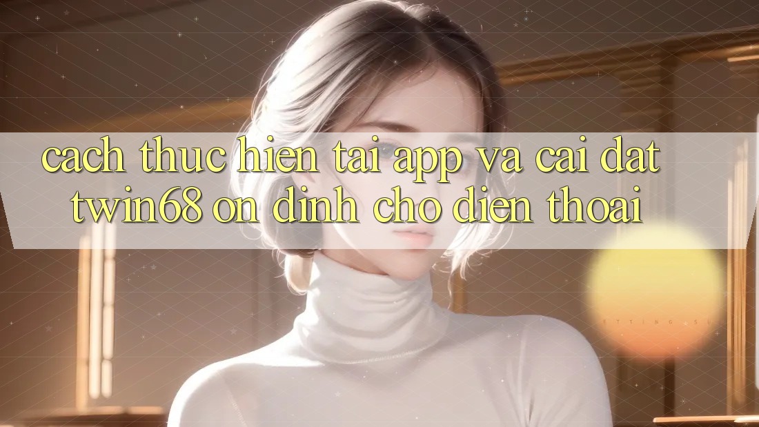 Cách thực hiện Tải App Và Cài Đặt twin68 Ổn định Cho Điện Thoại Cách thực hiện Tải App Và Cài Đặt twin68 Ổn định Cho Điện Thoại