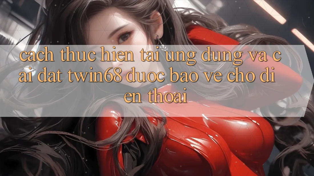 Cách thực hiện Tải Ứng dụng Và Cài Đặt twin68 Được bảo vệ Cho Điện Thoại Cách thực hiện Tải Ứng dụng Và Cài Đặt twin68 Được bảo vệ Cho Điện Thoại