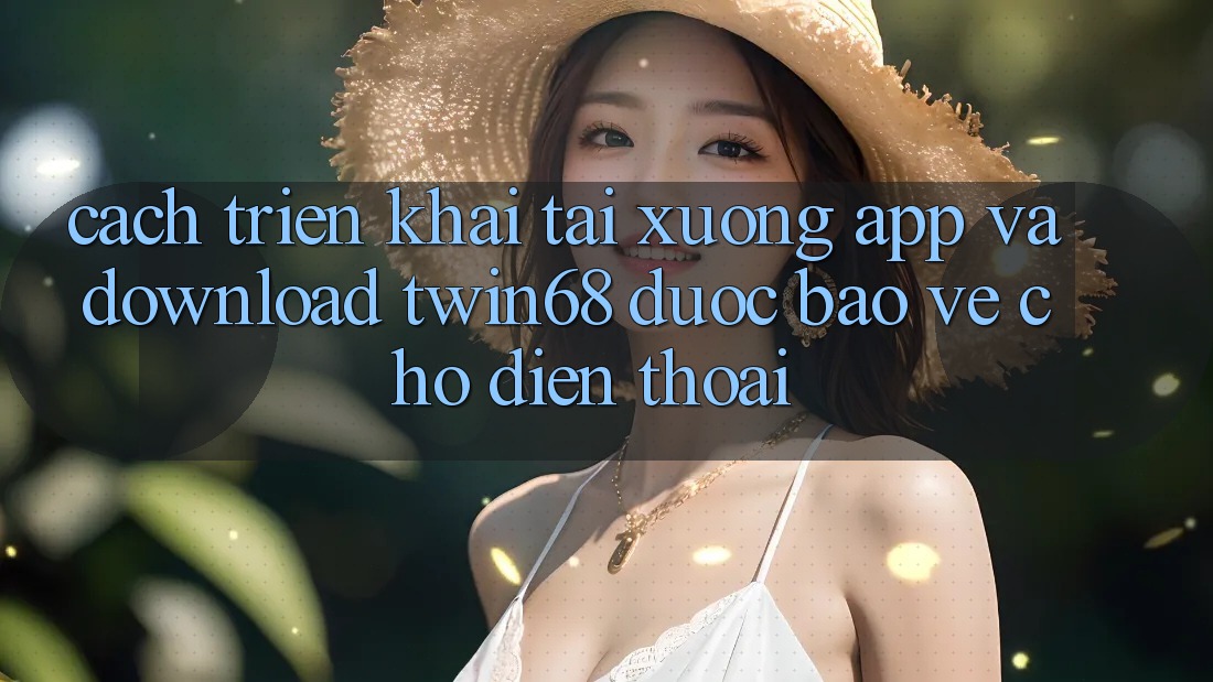 Cách triển khai Tải xuống App Và Download twin68 Được bảo vệ Cho Điện Thoại