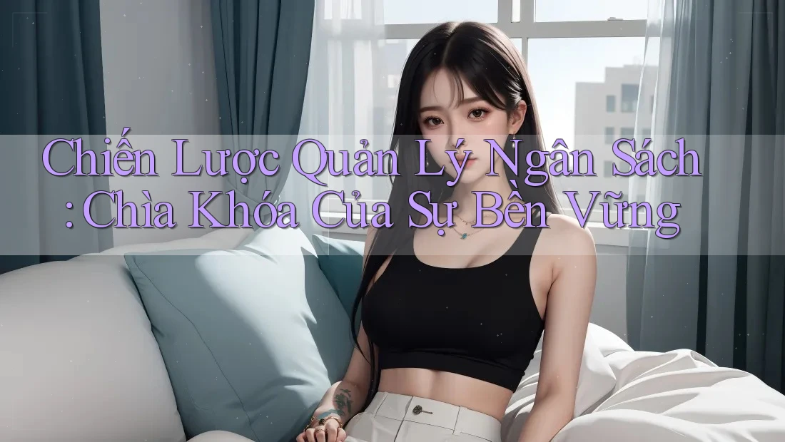 Chiến Lược Quản Lý Ngân Sách: Chìa Khóa Của Sự Bền Vững