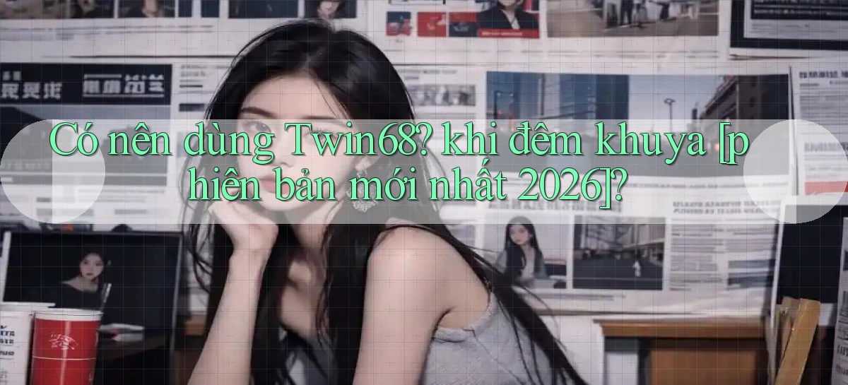 Có nên dùng Twin68 khi đêm khuya [phiên bản mới nhất 2026]