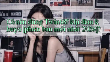 Có nên dùng Twin68 khi đêm khuya [phiên bản mới nhất 2026]