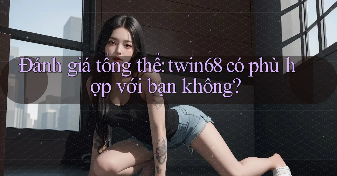 Đánh giá tổng thể: twin68 có phù hợp với bạn không? Đánh giá tổng thể: twin68 có phù hợp với bạn không?