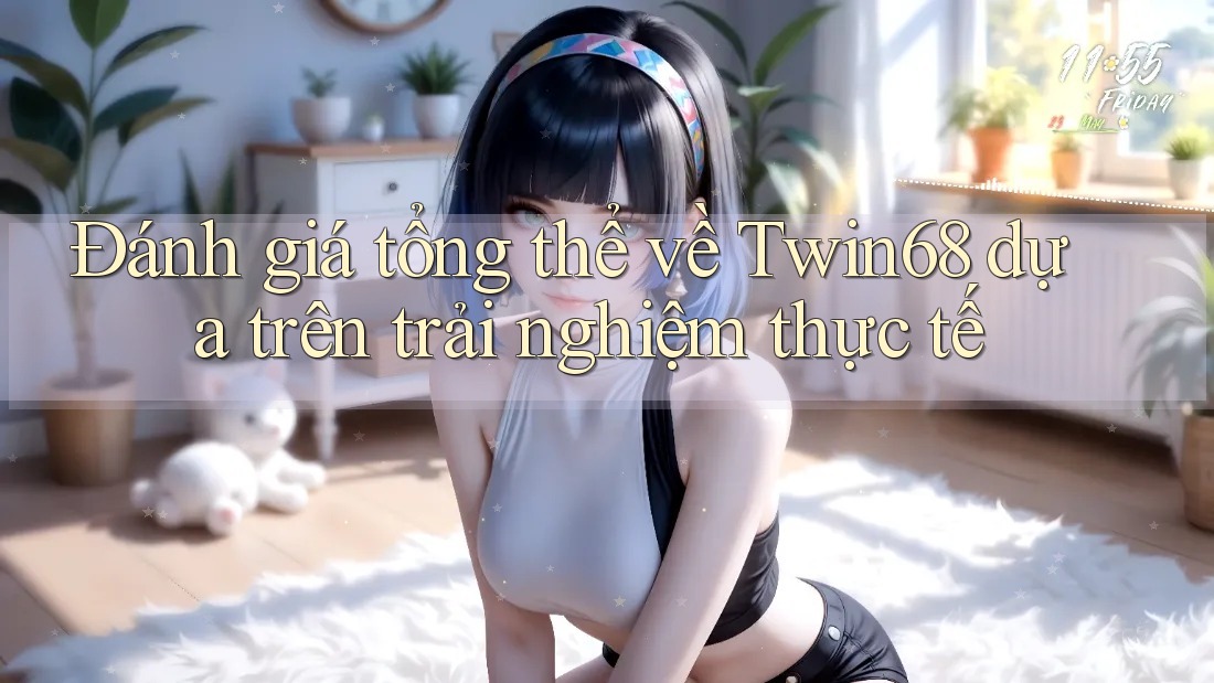 Đánh giá tổng thể về Twin68 dựa trên trải nghiệm thực tế Đánh giá tổng thể về Twin68 dựa trên trải nghiệm thực tế