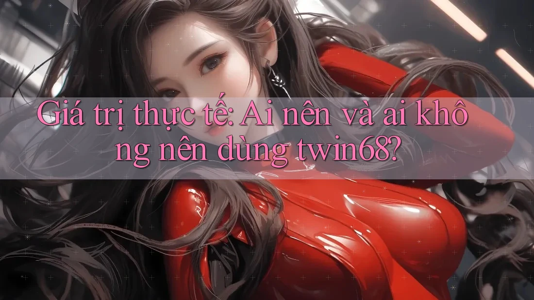 Giá trị thực tế: Ai nên và ai không nên dùng twin68? Giá trị thực tế: Ai nên và ai không nên dùng twin68?