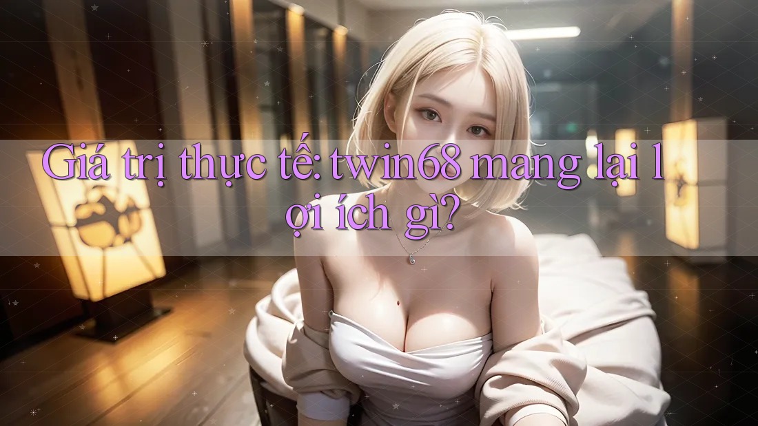 Giá trị thực tế: twin68 mang lại lợi ích gì? Giá trị thực tế: twin68 mang lại lợi ích gì?