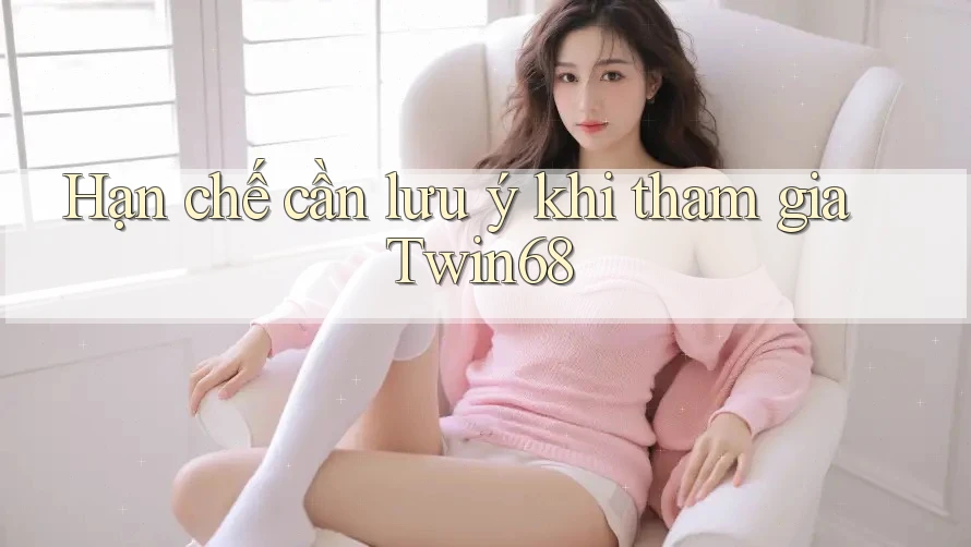 Hạn chế cần lưu ý khi tham gia Twin68 Hạn chế cần lưu ý khi tham gia Twin68