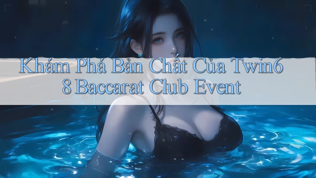 Khám Phá Bản Chất Của Twin68 Baccarat Club Event
