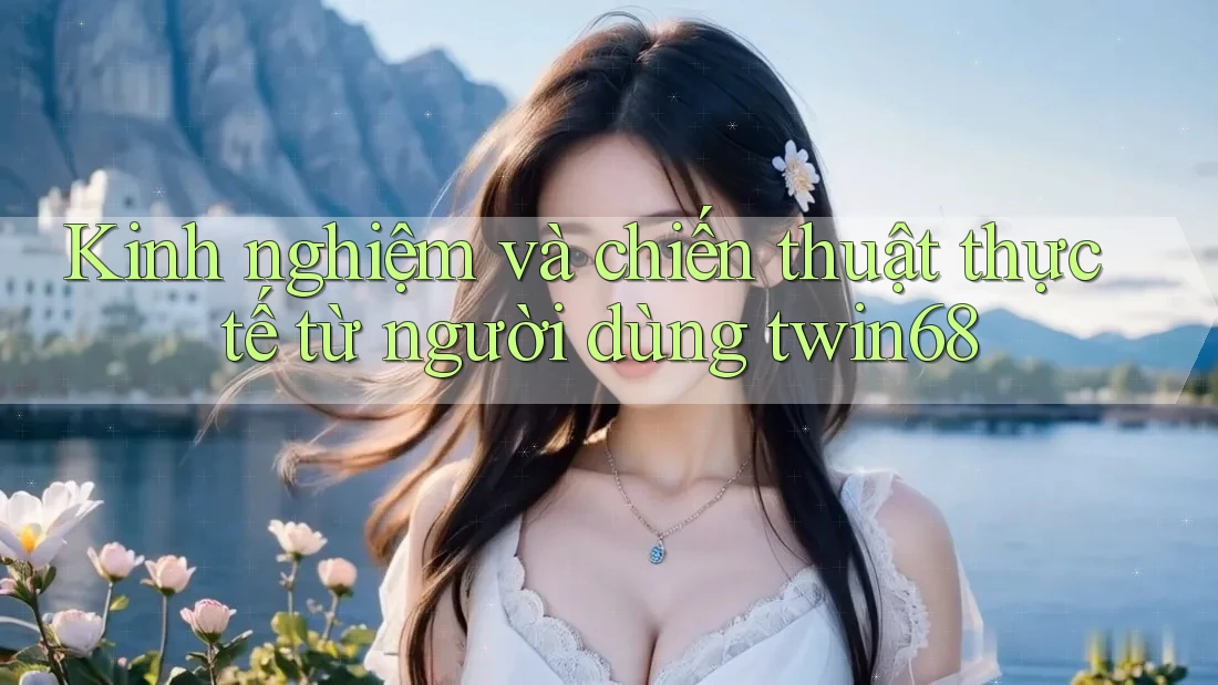Kinh nghiệm và chiến thuật thực tế từ người dùng twin68 Kinh nghiệm và chiến thuật thực tế từ người dùng twin68