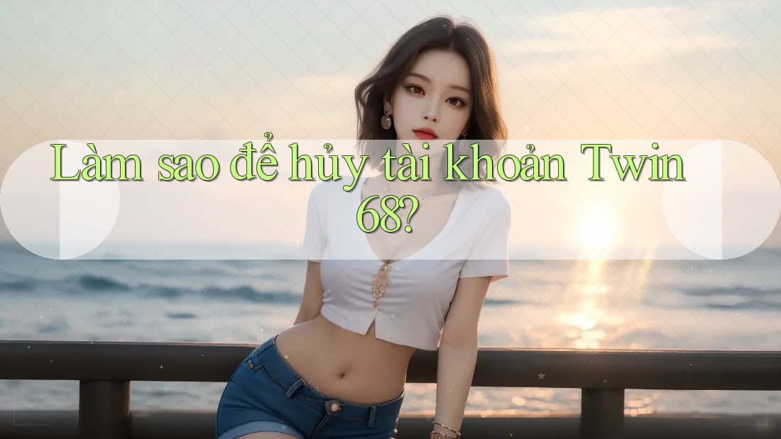 Làm sao để hủy tài khoản Twin68?
