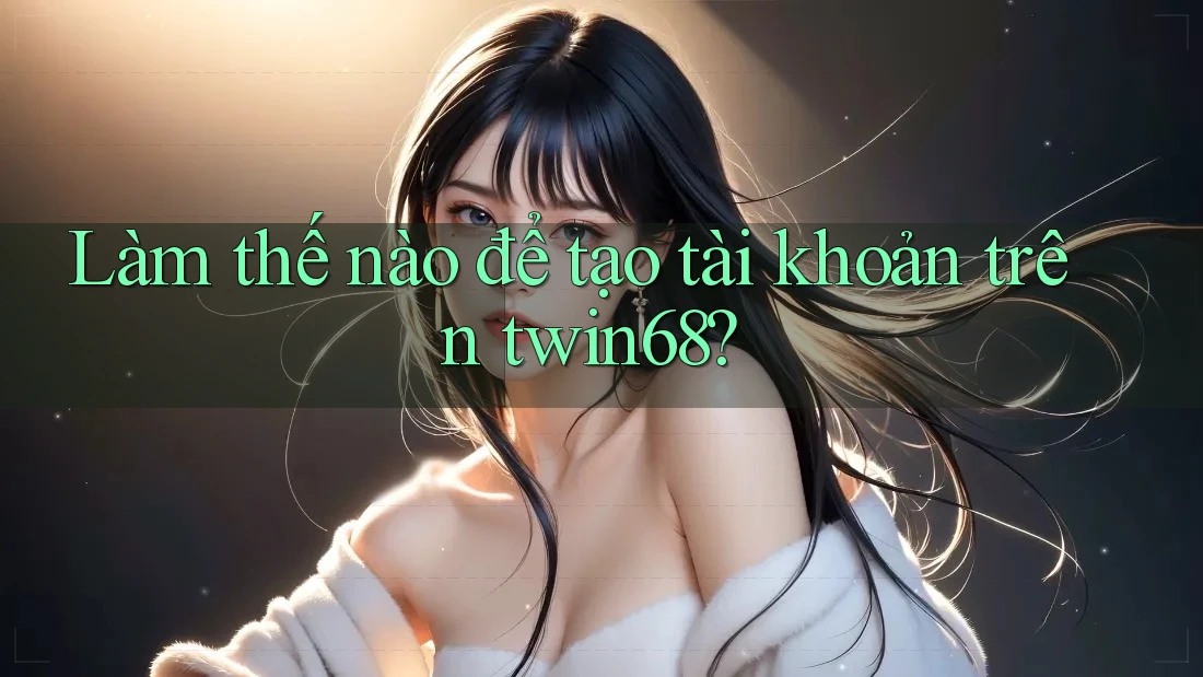 Làm thế nào để tạo tài khoản trên twin68? Làm thế nào để tạo tài khoản trên twin68?