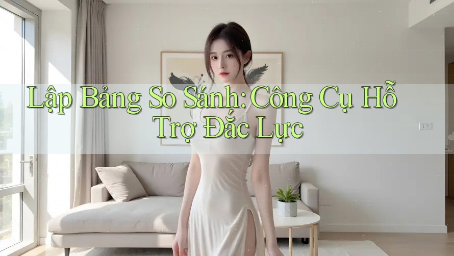 Lập Bảng So Sánh: Công Cụ Hỗ Trợ Đắc Lực Lập Bảng So Sánh: Công Cụ Hỗ Trợ Đắc Lực