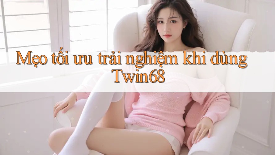 Mẹo tối ưu trải nghiệm khi dùng Twin68 Mẹo tối ưu trải nghiệm khi dùng Twin68