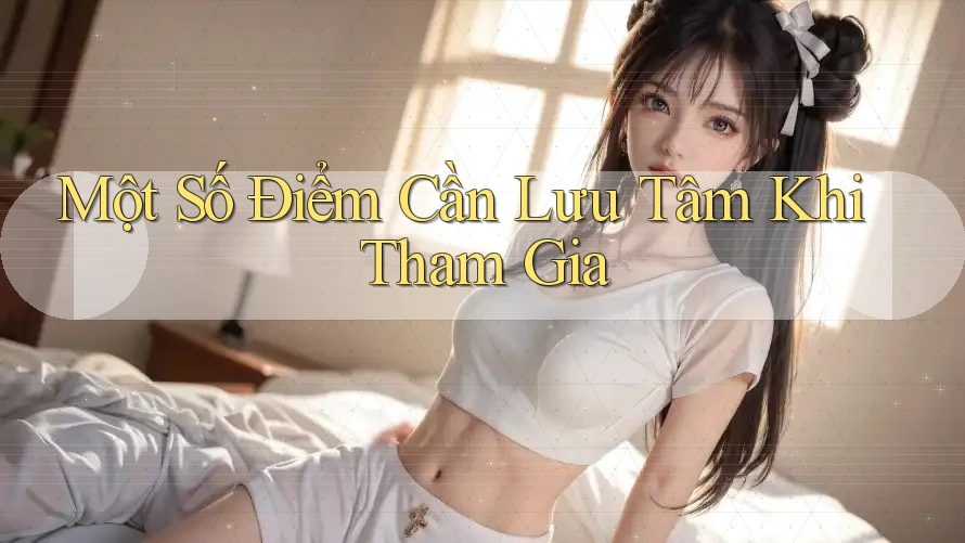 Một Số Điểm Cần Lưu Tâm Khi Tham Gia Một Số Điểm Cần Lưu Tâm Khi Tham Gia