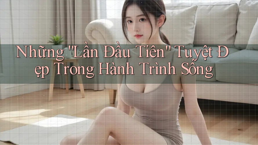 Những “Lần Đầu Tiên” Tuyệt Đẹp Trong Hành Trình Sống Những “Lần Đầu Tiên” Tuyệt Đẹp Trong Hành Trình Sống