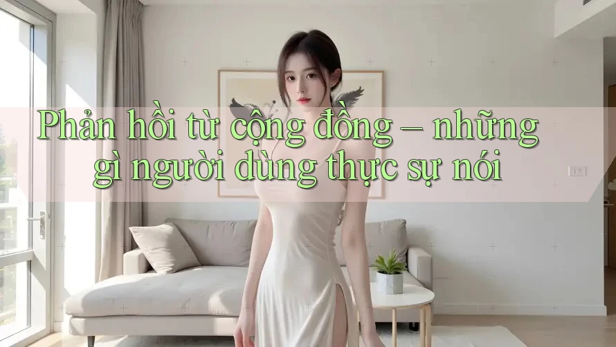 Phản hồi từ cộng đồng - những gì người dùng thực sự nói Phản hồi từ cộng đồng - những gì người dùng thực sự nói