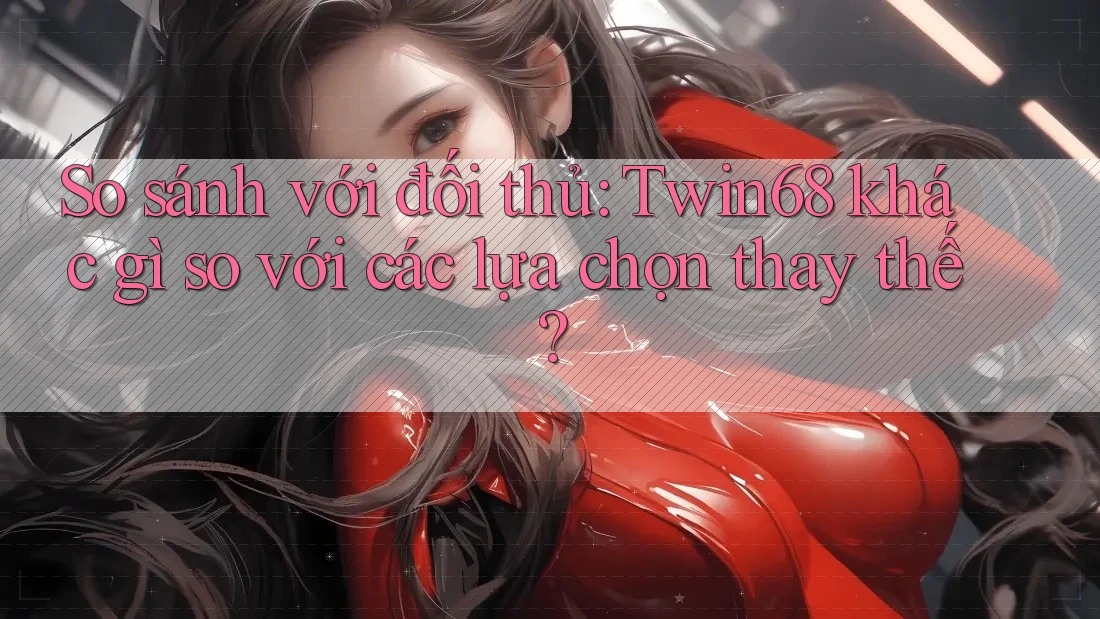 So sánh với đối thủ: Twin68 khác gì so với các lựa chọn thay thế? So sánh với đối thủ: Twin68 khác gì so với các lựa chọn thay thế?