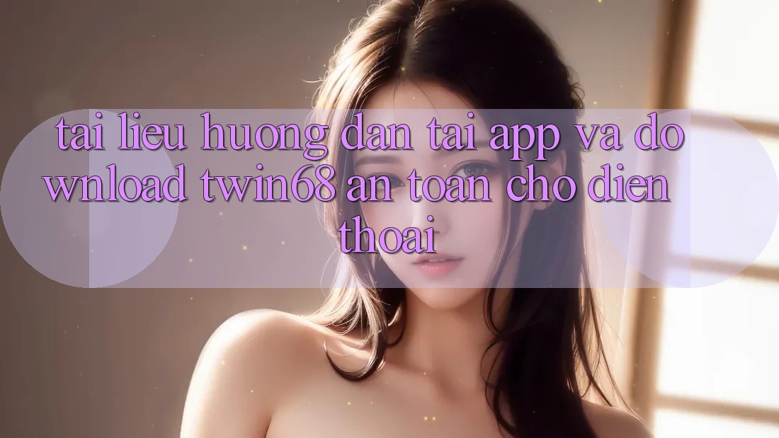 Tài liệu hướng dẫn Tải App Và Download twin68 An Toàn Cho Điện Thoại Tài liệu hướng dẫn Tải App Và Download twin68 An Toàn Cho Điện Thoại
