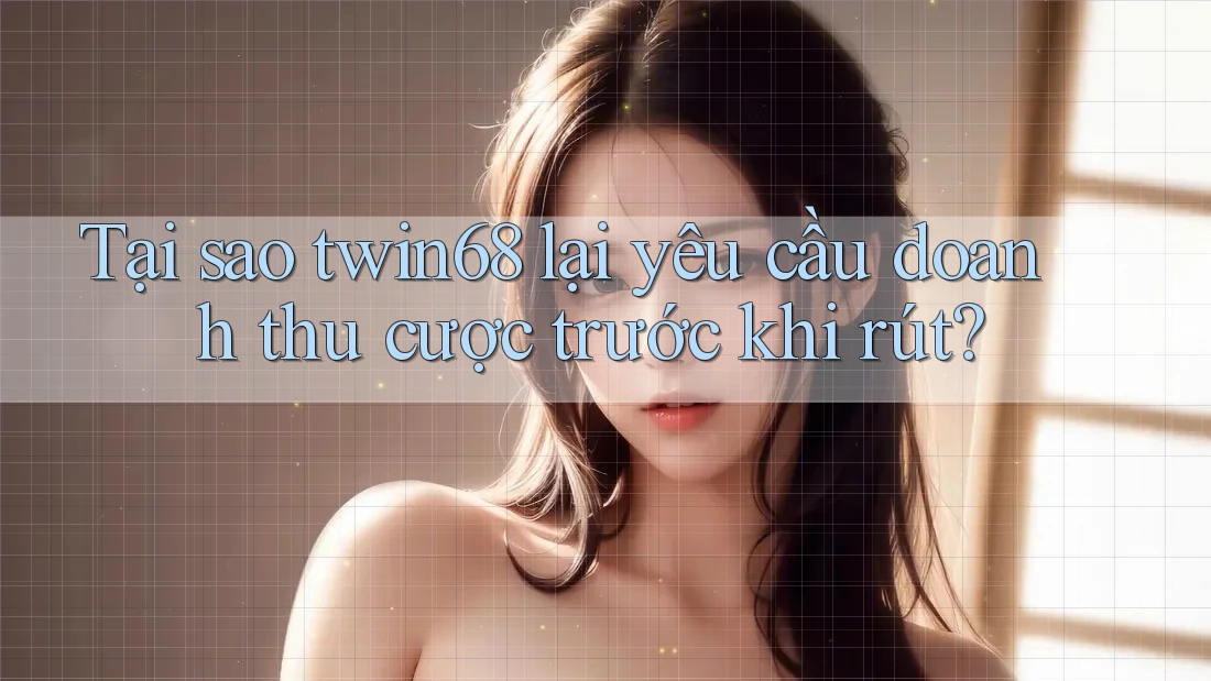 Tại sao twin68 lại yêu cầu doanh thu cược trước khi rút? Tại sao twin68 lại yêu cầu doanh thu cược trước khi rút?