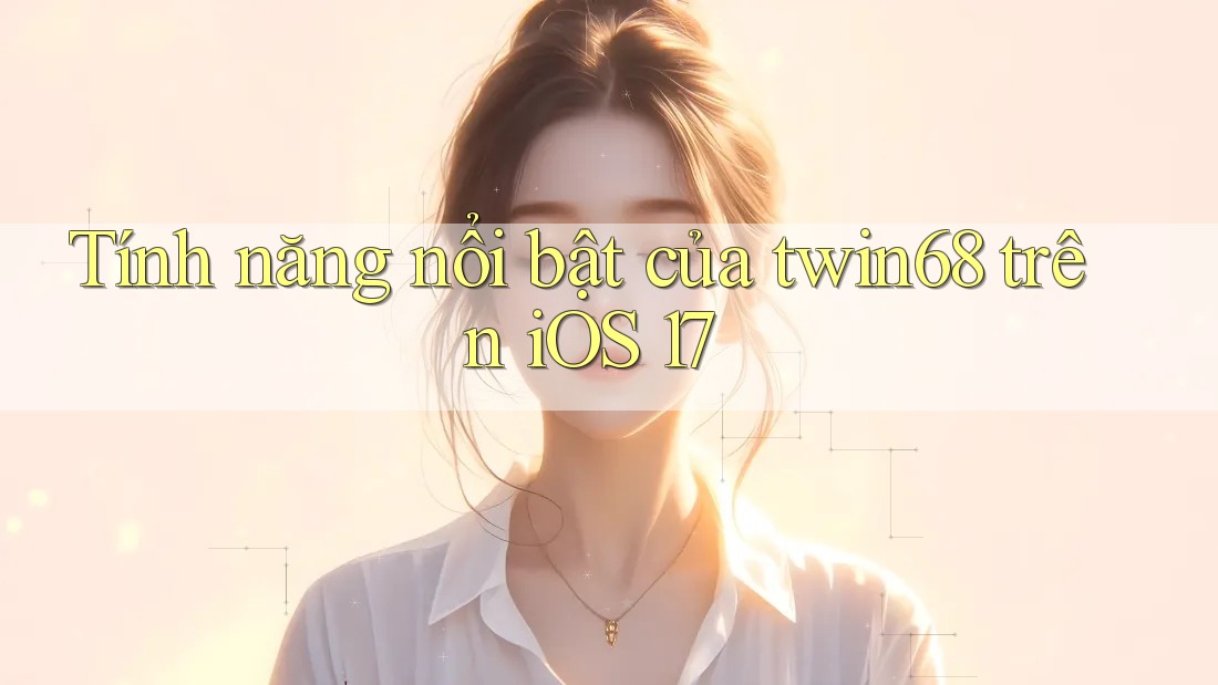 Tính năng nổi bật của twin68 trên iOS 17 Tính năng nổi bật của twin68 trên iOS 17