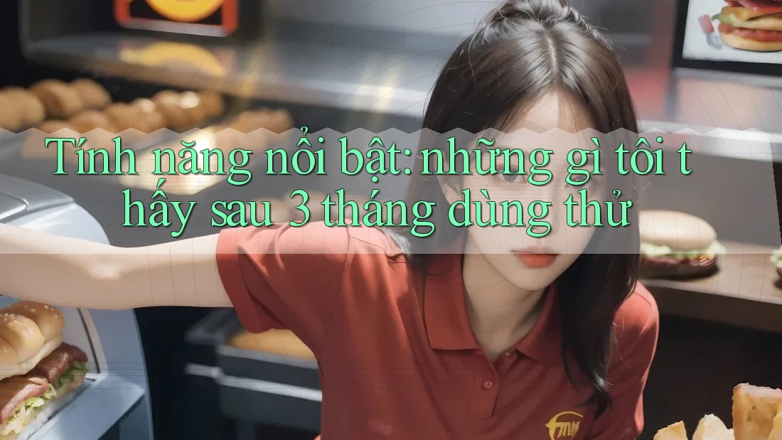 Tính năng nổi bật: những gì tôi thấy sau 3 tháng dùng thử Tính năng nổi bật: những gì tôi thấy sau 3 tháng dùng thử