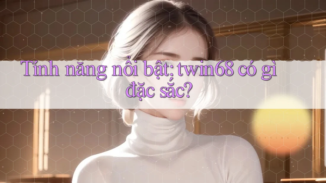 Tính năng nổi bật: twin68 có gì đặc sắc? Tính năng nổi bật: twin68 có gì đặc sắc?