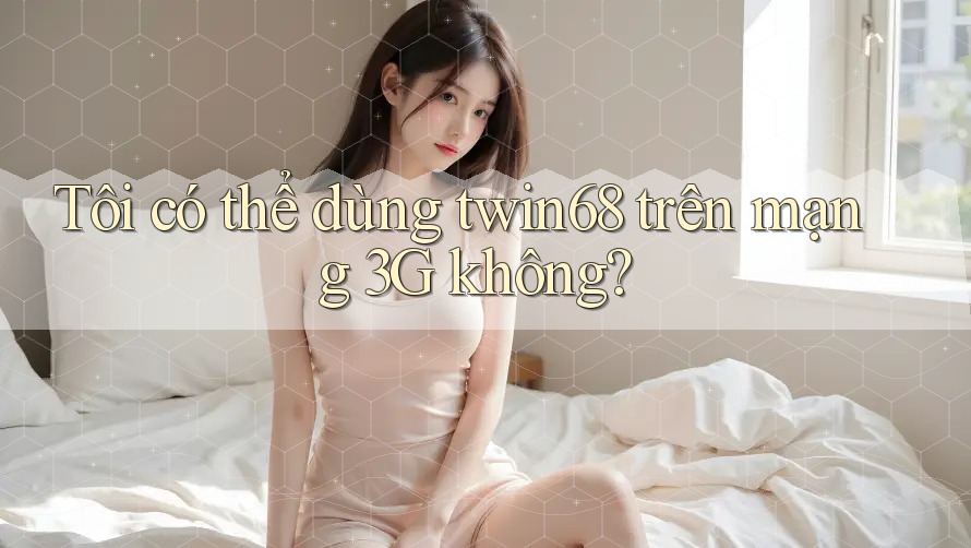 Tôi có thể dùng twin68 trên mạng 3G không? Tôi có thể dùng twin68 trên mạng 3G không?