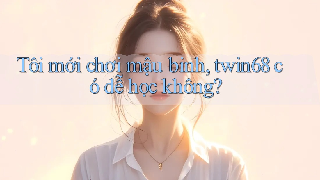 Tôi mới chơi mậu binh, twin68 có dễ học không? Tôi mới chơi mậu binh, twin68 có dễ học không?