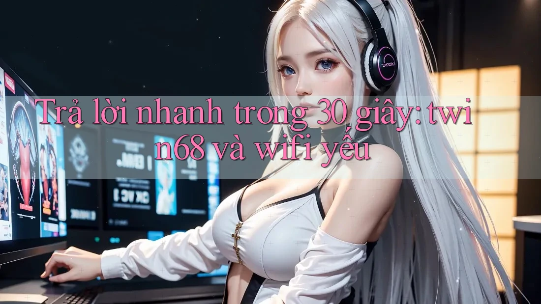 Trả lời nhanh trong 30 giây: twin68 và wifi yếu Trả lời nhanh trong 30 giây: twin68 và wifi yếu