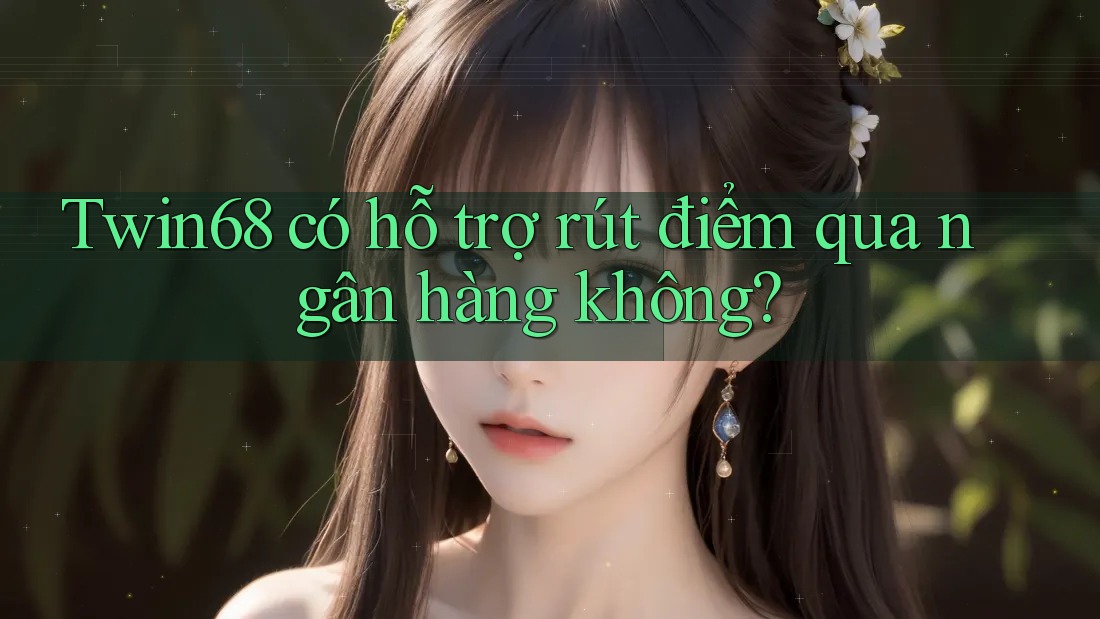 Twin68 có hỗ trợ rút điểm qua ngân hàng không? Twin68 có hỗ trợ rút điểm qua ngân hàng không?