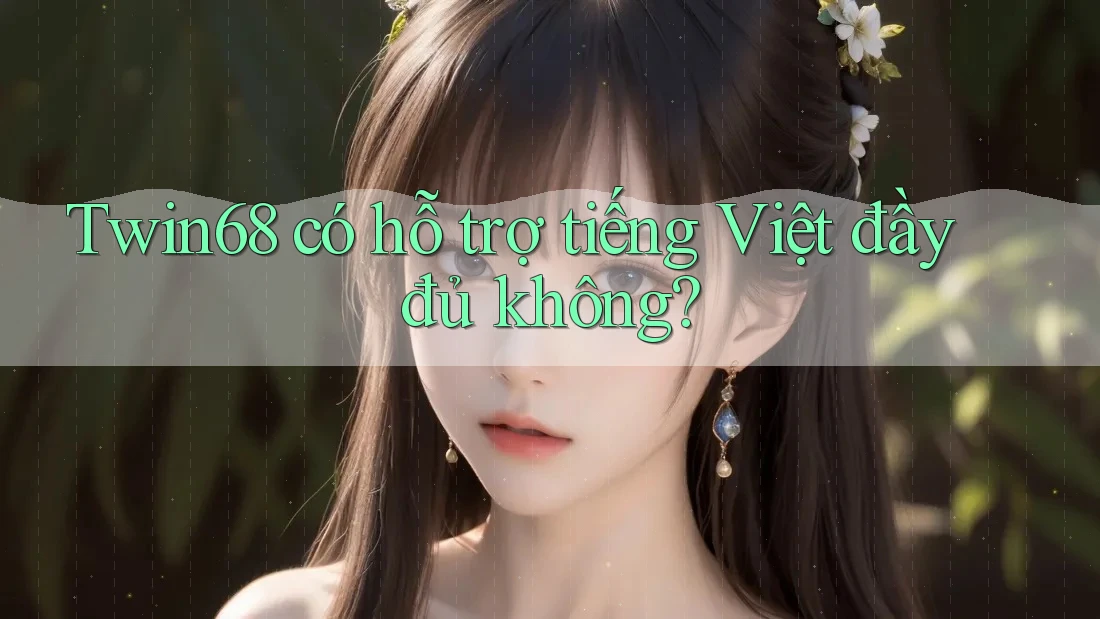 Twin68 có hỗ trợ tiếng Việt đầy đủ không? Twin68 có hỗ trợ tiếng Việt đầy đủ không?