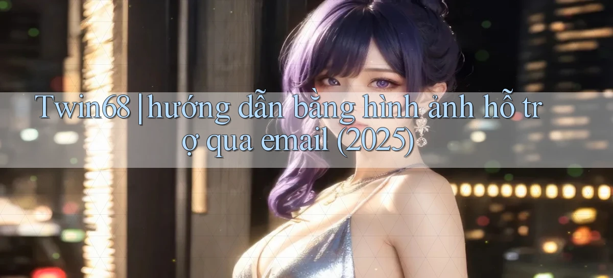 Twin68 hướng dẫn bằng hình ảnh hỗ trợ qua email (2025)
