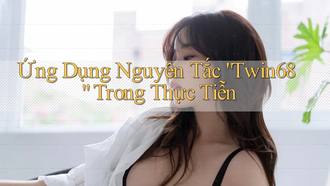 Ứng Dụng Nguyên Tắc “Twin68” Trong Thực Tiễn Ứng Dụng Nguyên Tắc “Twin68” Trong Thực Tiễn