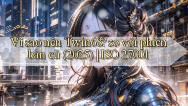 Vì sao nên Twin68 so với phiên bản cũ (2025) ISO 27001