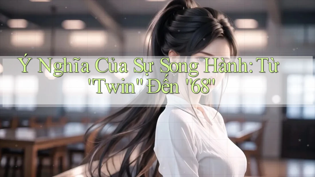 Ý Nghĩa Của Sự Song Hành: Từ “Twin” Đến “68” Ý Nghĩa Của Sự Song Hành: Từ “Twin” Đến “68”